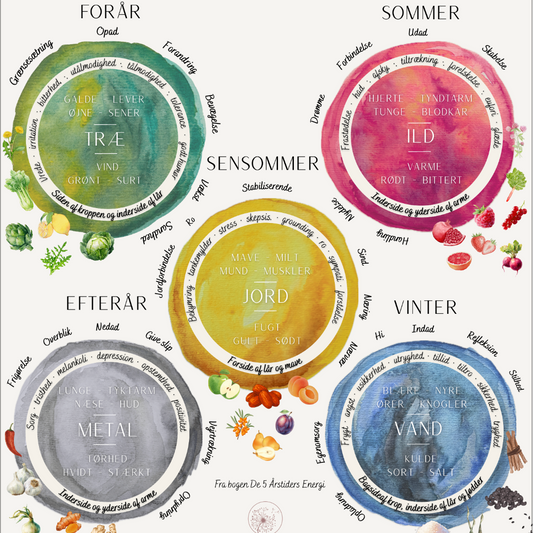 NYHED! Plakat: De 5 Årstiders Energi